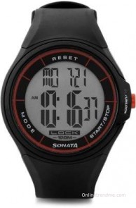 Sonata Ocean Digital Touch Screen Watch - For Men